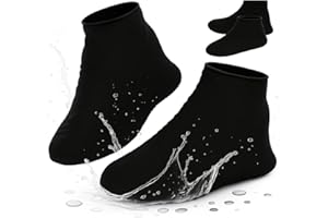 Zenithyren 4 Paia Copriscarpe Impermeabili Scarpe Copri Scarpe per Pioggia Copriscarpe Silicone, Copriscarpe in Silicone, Copriscarpe Silicone,Copriscarpe Riutilizzabili e Lavabili, Antipioggia,Tagl L