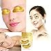 ONE1X - 1Set FACE,EYE,NECK Crystal 24K Gold Powder Gel Collagen Mask Masks Sheet Patch, Anti Ageing Aging, Remove Bags, Dark Circles & Puffiness, Skincare, Anti Wrinkle, Moisturising, Moisture, Hydrating, Uplifting, Remove Blemishes & Blackheads Product. Firmer, Smoother, Tone, Regeneration Of Skin. Suitable For Home Use Hot or Cold.