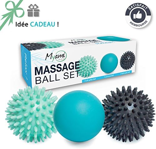 RELAX A unique set of 3 different massage balls – Reflexology Trigger points - Helps relieve tension and stress Perfect for massaging feet, shoulders, arms and the back // An original Zen Gift idea