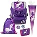 Produktbild Ylvi and the Minimoomis EINHORN Leicht-Schulranzen-Set 7tlg. mit FEDERMAPPE, SCHUHBEUTEL und SCHULTÜTE