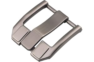 McFanBe 38-40 mm (1,5 Zoll) Gürtelschnalle Einzackige quadratische Ersatzschnalle für Männer Frauen Gürtel