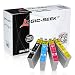Produktbild Logic-Seek® 4X Tintenpatronen für Epson XP-235 XP-332 XP-335 XP-432 XP-435 T2991-T2994 - Schwarz 17 ml, Color je 13ml - C13T29914010 C13T29924010 C13T29934010 C13T29944010 29XL