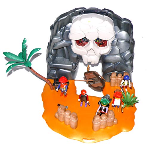 Preisvergleich Produktbild playmobil ® - Pirateninsel zum Mitnehmen, Nr. 5804 + 4443, inkl. Zubehör, mit Beschreibung