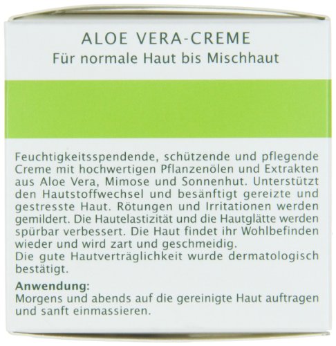 Charlotte Meentzen Kräutervital Aloe Vera Gesichtscreme, 50 ml