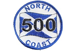 Emblems-Gifts Scotland North Coast 500 Drive Embroidered Sew On Patch