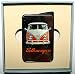 Produktbild VW Volkswagen Camper Van Bus Spiegel Fertig Gas Flame Feuerzeug nachfüllbar Elektronische Offizielles Produkt, Orange