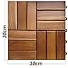 Price comparison product image Deuba 30 pcs ~ 2,7m² - Wood tiles Acacia - 30x30cm