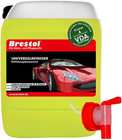 Universal Cleaner 30 Litre Concentrate Includes Spout Tap 61 mm (1700.30) Multi-Purpose Cleaner Degreaser Oil Soot Nicotine Remover Cleaning Concentrate – Pool Cleaner – Original Brestol