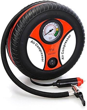 Saienfeng Mini Portable Car Air Compressor Auto Inflatable Pumps Electric Tire Inflaters 260psi DC12V for Car Motorbike Bike Rubber Boat and Ball