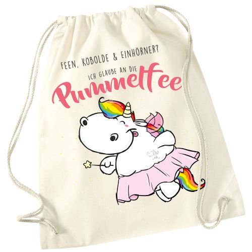 Preisvergleich Produktbild Pummeleinhorn Stoffrucksack - Pummelfee