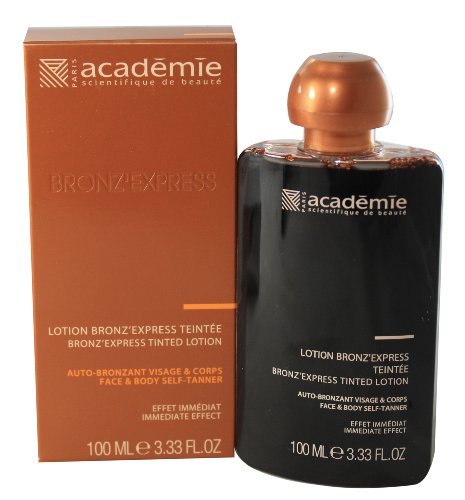Academie Bronz Express Face and Body Tinted Self-Tanning Lotion 100ml/3.33oz by Academie
