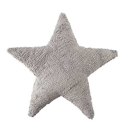 Cushion Star Light Grey