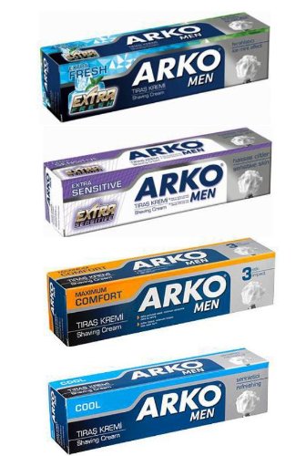 ARKO MEN SHAVING CREAMS x 4 COMBO SET ***FREE UK DELIVERY***