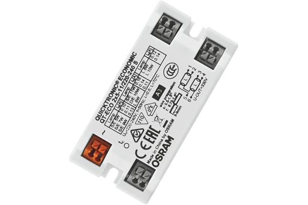 OSRAM drivenhet LEDVANCE förströmbrytare 2 x 5/11 W 220–240 V QT-ECO 2x5-11 S