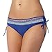 Mantaray Womens Blue Embroidered Aztec Bikini Bottoms 10