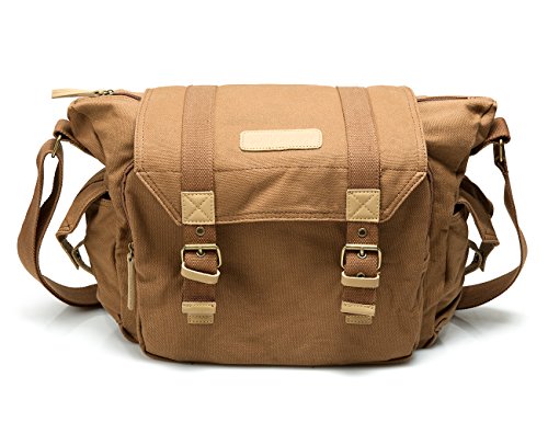 ECOSUSI Housse pour Appareil Photo Reflex Nikon Canon Sony Sac Bandouli re en Canevas Sac en Toile de Loisirs Besace pour Homme reviews ECOSUSI Housse pour Appareil Photo Reflex Nikon Canon Sony Sac Bandouli re en Canevas Sac en Toile de Loisirs Besace pour Homme