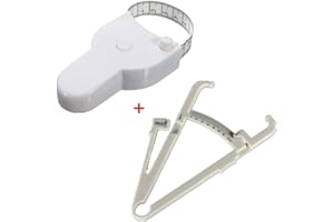 SIMPLY GORGEOUS CALIPERS BODY FAT AVEC MANUEL & BODY FAT TAPE MESURE