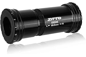 HUIOP BB86 24mm Press Fit Bicicleta Soporte Inferior Rosca Bloqueo para BB86 BB90 BB92 Bicicleta de montaña Bicicleta de Carretera bielas,Eje de pedalier MTB