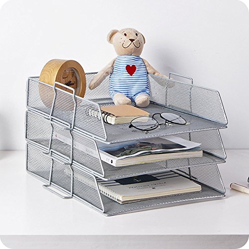 UWSZZ Malla de hierro met lico creativo archivos de Office se pueden superponer m ltiples escritorio bandeja de brazo de gesti n de documentos A4 negro reviews UWSZZ Malla de hierro met lico creativo archivos de Office se pueden superponer m ltiples escritorio bandeja de brazo de gesti n de documentos A4 negro