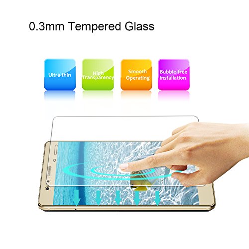 Bodyguard 2 Stück Huawei P9 lite Panzerglas Schutzfolie, 9H Härte Displayschutz 0.3mm Ultradünner 99% Ultra-klar für Huawei P9 lite 3D Touch Kompatibel - 2
