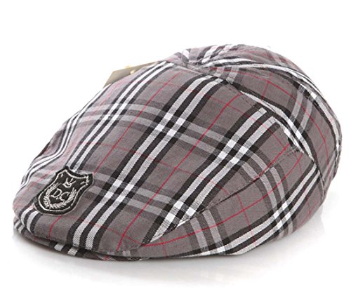 Thenice Baby Kids Beret Flat Cap Toddler Summer Sun Hat (Grey)