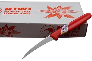 EMOBUG Couteau thailandais Kiwi, chef knives steak thailand couteau à éplucher, Modèle n° 001 (1 pièce)