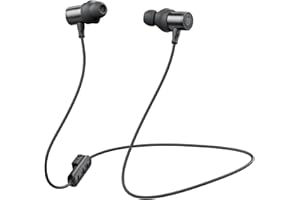 SoundPEATS Q40 HD Bezprzewodowe Słuchawki Douszne z Szyjną Opaską, Hi-Res Audio z LDAC, 20H Odtwarzania, IP67 Wodoodporne, AI Redukcja Szumów, Magnetyczne Słuchawki do Sportu, Pracy i Podróży