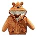 Produktbild Bellelove Baby Cartoon Bär Baumwolljacke, Säugling Jungen und Mädchen Herbst und Winter Niedlichen Bären Ohren Cartoon Kapuzenjacke Mantel