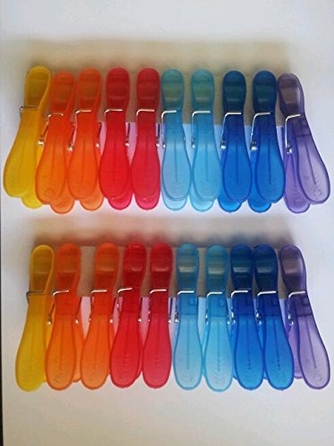 40x Extra Starke Wäscheklammern, Wäscheklammern, Klammern, Wäsche