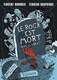 jaquette livre Le rock est mort (Vive le rock !)