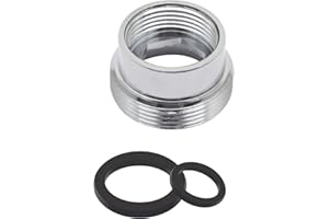 SUPERTOOL Adaptador de grifo purificador adaptador de aireador conector de metal que ahorra agua hembra 16-22 mm adaptador de grifo (1 unidad)