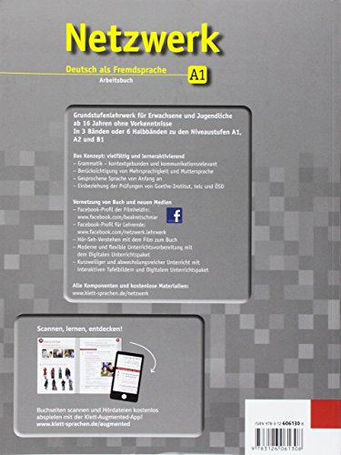 Book's Cover of Netzwerk A1 - Arbeitsbuch mit 2 Audio-CDs : Deutsch als Fremdsprache