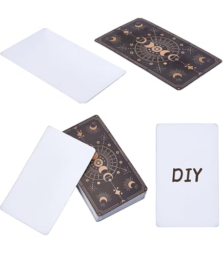 Ursus 17020000F - Cartes à Jouer Vierges Blanches - Lot De 36 - Carton 300g/m² - 5,9 X 9,1 Cm - Pour Créer Vos Propres Jeux