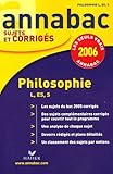 Philosophie L, ES, S