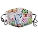 Produktbild Watercolor Cactus Pots Cat Unisex Face Mouth Mask Ear-loop Dust Facemask Riding Reusable Mask