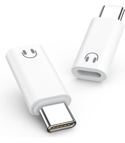 Adattatore USB C A Lightning MFi (4 Pezzi) – Connettore Femmina A USB-C, Ricarica Veloce Per Apple