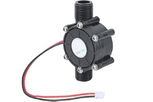 Vattenturbingenerator Vatten 12V 10W Svart DC Elektrisk Micro Hydroelektrisk Hydro Vattengenerator tillbehör