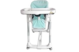 BUBABÙ Funda para trona de rizo fabricada en Italia, verde