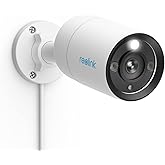 Reolink 4K+ Ultra HD 12MP PoE Security Camera Outdoor with Spotlight, Human/Vehicle Detection, Color Night Vision, Two-Way Au