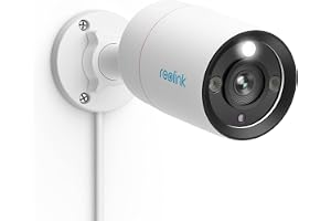 Reolink 12MP PoE Säkerhetskamera Utomhus med Strålkastare, CCTV IP-kamerastöd Person/fordonsdetektering, Färg Mörkerseende Tv
