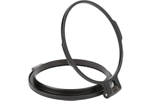 AKOZON Porte-Filtre D'objectif, Support de Filtre Robuste et à Commutation Rapide Multi ND 49MM 58MM 67MM 72MM 77MM 82MM Tailles D'objectifs D'appareil Photo Bague D'adaptation