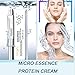Produktbild DingLong Essenz-Creme - 10ml Silk Protein Hyaluronsäure flüssige Hautpflege feuchtigkeitsspendende Anti-Falten-Anti-Aging-Kollagen (Klar)
