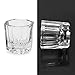 Hrhyme 2Pcs Glass Dappen Dish / Crystal Octogonal Cup Pot Acrylic Nail Art Liquid Powder