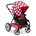 Produktbild Hauck D88844 i’coo Puppenwagen-Spielset Grow with me, Dotty Pink