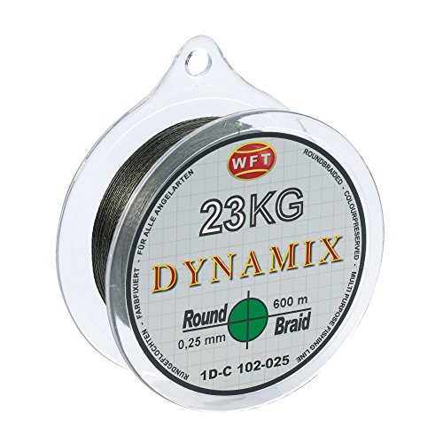 WFT Round Dynamix 600m geflochtene Angelschnur