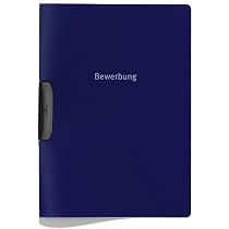 Oxford Bewerbungsmappe job basic, A4, clip-fix, dunkelblau, 100421028