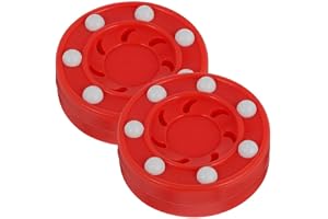 Yardwe 2st Roller Hockey Puckar Högkvalitativt Material För Träning Och Tävling Slitstarka Och Vuxna Professionella Rullhockeytillbehör