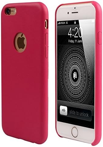 iPhone 6 Plus Case, Oceanwin Superior Ultra Slim PU [Build In Stand] Shock Resistant Ultra Lightweight For iPhone 6S Plus case (5.5 inches) Pink