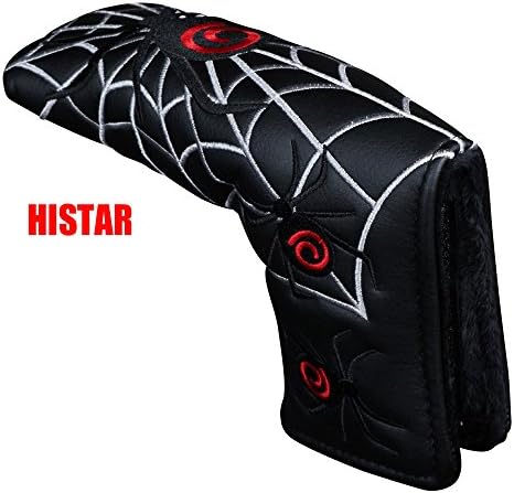 HISTAR Golf Blade Putter Head Cover headcover Spider Web Design