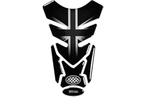 BIKE-label Tank Pad Motorcycle Sticker Union Jack England Compatible with Kawasaki X500724VA